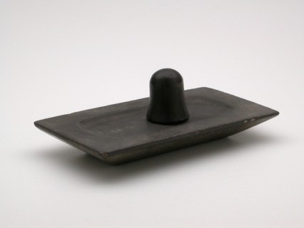 Mortar and Pestle, Middle Kingdom, Dynasty 12 (about 1985–1773 BC), Egyptian, Egypt, Stone, a