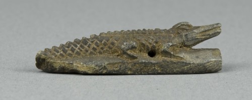 Amulet of a Crocodile, New Kingdom–Third Intermediate Period (about 1500–664 BC), Egyptian, Egypt,