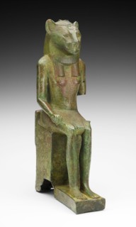 Statuette of the God Horus, Son of Wedjat, Ptolemaic Period (305–30 BC), Egyptian, Egypt, Bronze,