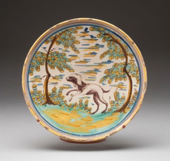 Charger, 17th century, Talavera de la Reina Potteries, Spanish, founded mid-16th century, Spain,
