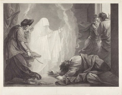 Saul and the Witch of Endor, 1788, William Sharp (English, 1749-1824), after Benjamin West