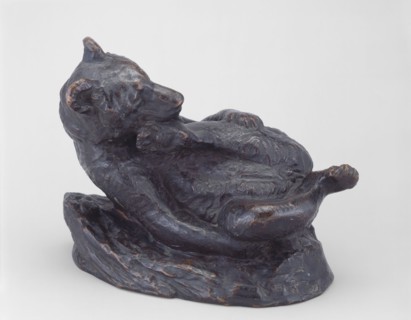 The Soul of Contentment (Black Bear), Modeled 1886, cast 1886/99, Edward Kemeys, American,