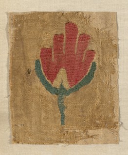 Fragment, Roman period (30 B.C.– 641 A.D.), 5th/6th century, Egypt, Akhmin, Egypt, Linen and wool,