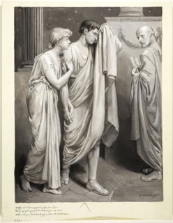 As One Came Near with Curl’d Gray Beard, Sharp Eyes, and Smooth Bald Crown, 1885, Will Hicock Low,