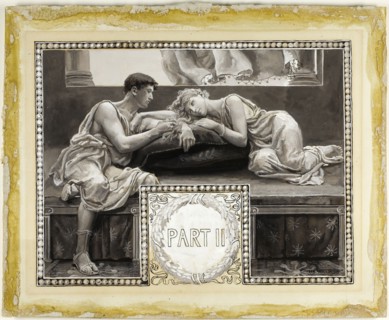 They Were Enthroned, in the Eventide, Upon a Couch, Head-Piece, Part II, 1885, Will Hicock Low,