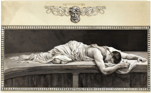 And in its Marriage Robe the Heavy Body Wound, 1885, Will Hicock Low, American, 1853-1932, United