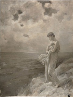 Sonnet: When I have fears that I may cease to be, 1887, Will Hicock Low, American, 1853-1932,