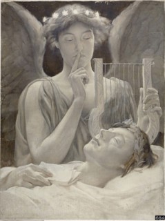 Keats’ Last Sonnet, 1887, Will Hicock Low, American, 1853-1932, United States, Oil on canvas, 607 x