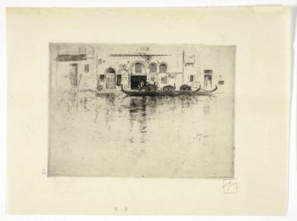 Gondolas and Venetian Palace, c. 1880, Robert Frederick Blum, American, 1857-1903, United States,