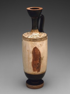 Lekythos (Oil Jar), About 445/440 BC, Attributed to the Achilles Painter, Greek, Athens, Athens,