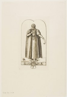 Portrait of François Viète, 1861, Charles Meryon (French, 1821-1868), after Daniel Rabel (French, c