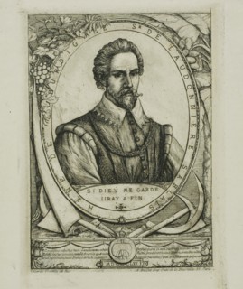 Portrait of René de Laudonnière Sablais (de Burdigale), 1861, Charles Meryon (French, 1821-1868),