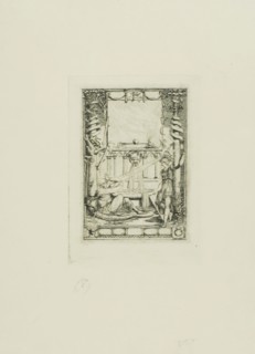 Frontispiece for the Catalogue of the Engravings of Thomas De Leu, 1866, Charles Meryon, French,