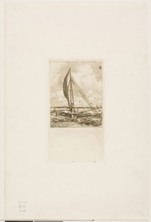 Swift-Sailing Proa, Mulgrave Archipelago, Oceania, 1866, Charles Meryon, French, 1821-1868, France,