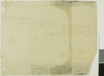 Study for San Francisco, far left section, 1855–56, Charles Meryon, French, 1821-1868, France,