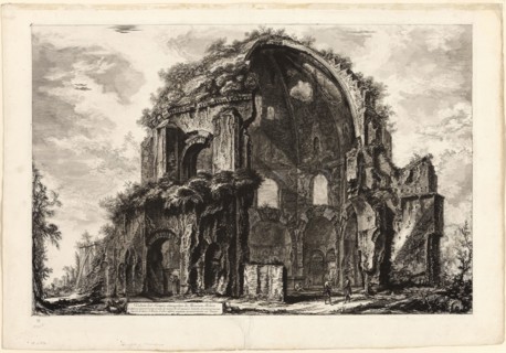View of the Octagonal Temple of Minerva Medica, from Views of Rome, 1764, published 1800–07,
