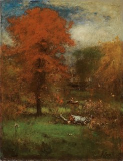 The Mill Pond, 1889, George Inness, American, 1825–1894, United States, Oil on canvas, 95.9 × 75.6