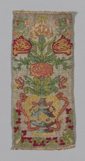 Fragment, 19th century, Spain, 22.9 x 10.2 cm (9 x 4 in.)