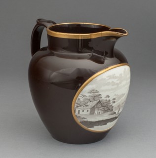 Jug, 1810/20, Spode Pottery & Porcelain Factory, English, founded 1767, Stoke on Trent, Lead-glazed
