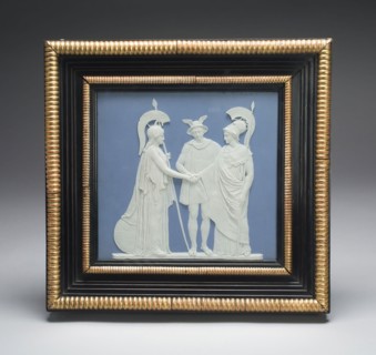 Mercury Joining the Hands of Britain and France, 1787/90, Wedgwood Manufactory, England, founded