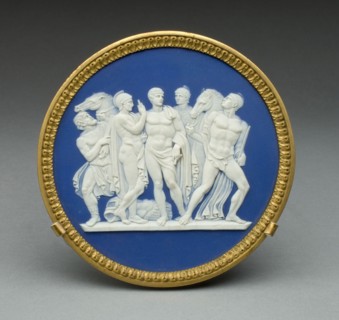 Plaque with Arming of Achilles, 1790, Wedgwood Manufactory, England, founded 1759, Burslem,