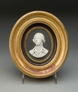 Plaque: Portrait of William Pitt, c. 1805, Wedgwood Manufactory, England, founded 1759, Burslem,