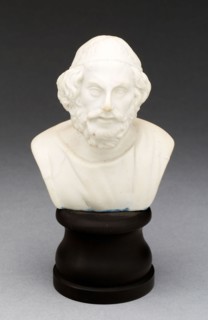Bust of Homer, c. 1790, Wedgwood Manufactory, England, founded 1759, Burslem, Stoneware