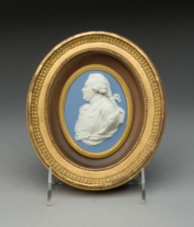 Plaque with Portrait of George Nugent-Temple-Grenville, Marquis of Buckingham, 1789, Wedgwood