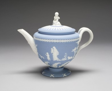 Teapot, 1775/80, Wedgwood Manufactory, England, founded 1759, Etruria, Staffordshire, England,