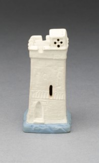 Chess Piece: Rook, 19th century, Wedgwood Manufactory, England, founded 1759, Burslem, Stoneware