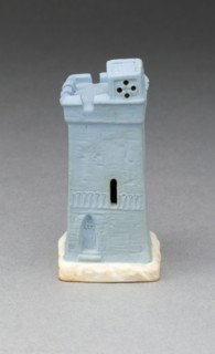 Chess Piece: Rook, 19th century, Wedgwood Manufactory, England, founded 1759, Burslem, Stoneware