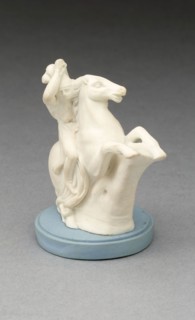 Chess Piece: Knight, 19th century, Wedgwood Manufactory, England, founded 1759, Burslem, Stoneware