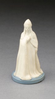 Chess Piece: Bishop, 19th century, Wedgwood Manufactory, England, founded 1759, Burslem, Stoneware