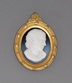 Cameo with Head of a Man, Late 18th century, Wedgwood Manufactory, England, founded 1759, Burslem,