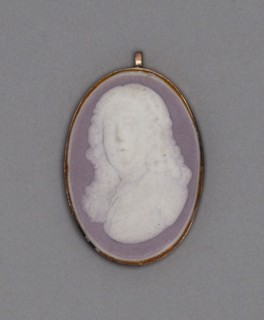 Cameo Locket, Late 18th century, Wedgwood Manufactory, England, founded 1759, Burslem, Stoneware
