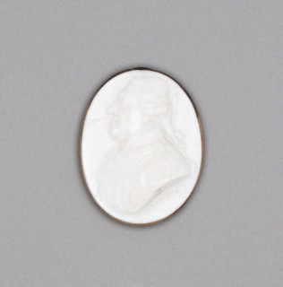Cameo Locket, Late 18th century, Wedgwood Manufactory, England, founded 1759, Burslem, Stoneware
