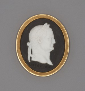Medallion with Vespasian, Late 18th century, Wedgwood Manufactory, England, founded 1759, Burslem,