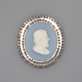 Medallion with Aristippus, Late 18th century, Wedgwood Manufactory, England, founded 1759, Burslem,