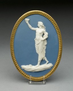 Plaque with Bacchanalian Figure, 1769/80, Wedgwood Manufactory, England, founded 1759, Burslem,