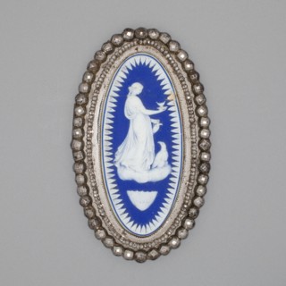 Buckle, Late 18th century, Wedgwood Manufactory, England, founded 1759, Burslem, Stoneware