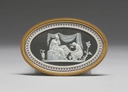Friendship Consoling Affliction, 1785/90, Wedgwood Manufactory, England, founded 1759, Etruria,