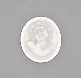 Cameo, Late 18th century, James Tassie, Scottish, 1735-1799, Scotland, Stoneware (jasperware), H. 2