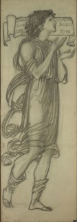 Samuel (Cartoon for Lady Chapel east window), March 1872, Sir Edward Burne-Jones, English,