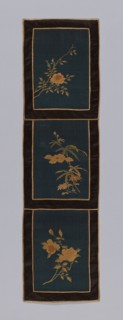 Panel (Furnishing Fabric), Qing dynasty (1644–1911), 1875/1900, China, Silk, tapestry weave,