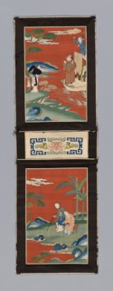 Panel (For a Screen), Qing dynasty (1644–1911), 1875/1900, China, Silk,