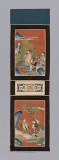 Panel (For a Screen), Qing dynasty (1644–1911), 1875/1900, China, Panel: Silk,