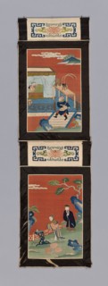Panel (For a Screen), Qing dynasty (1644–1911), 1875/1900, China, Panel: Silk,