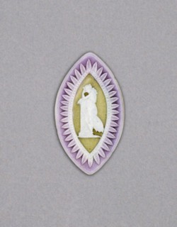 Cameo with Mourning Nymph, Late 18th century, Wedgwood Manufactory, England, founded 1759, Burslem,