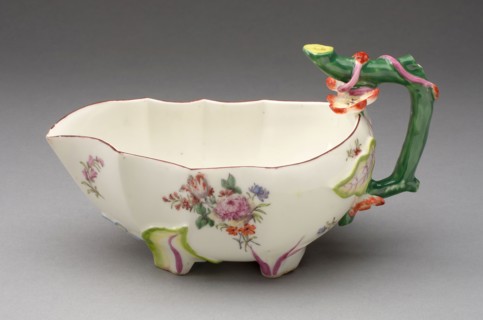Sauceboat, 1760/70, Chelsea Porcelain Manufactory, London, England, c. 1745-1784, Chelsea,