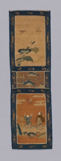 Panel (For a Screen), Qing dynasty (1644–1911), 1875/1900, China, Panels: Silk,
